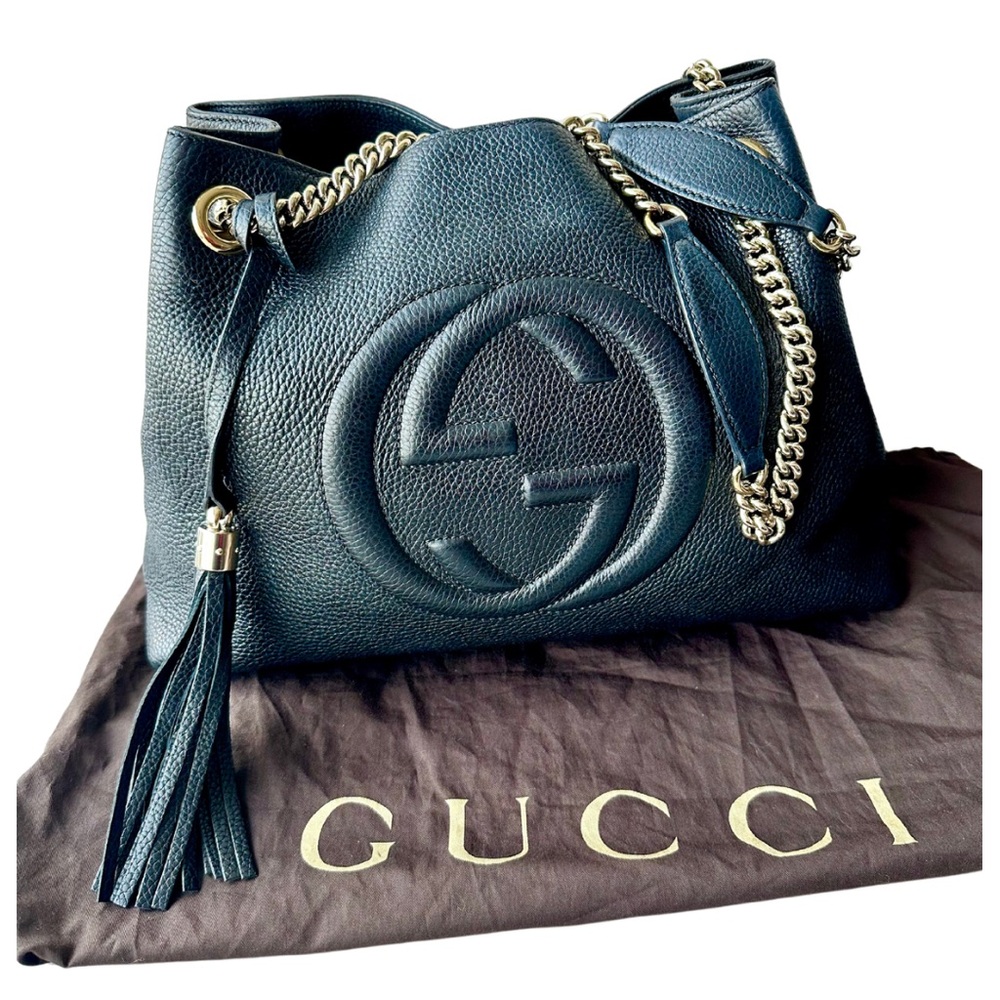 Gucci Black Leather Women's Bag SOLD!🤑